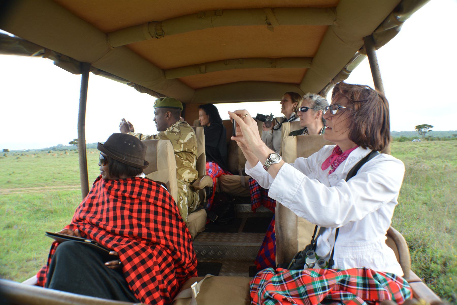 VISIT TO NAIROBI NATIONAL PARK BY USAID DELEGATION