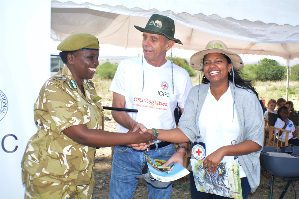 1000 TREE SEEDLINGS PLANTED ADJACENT TO STANDARD GAUGE RAILWAY
