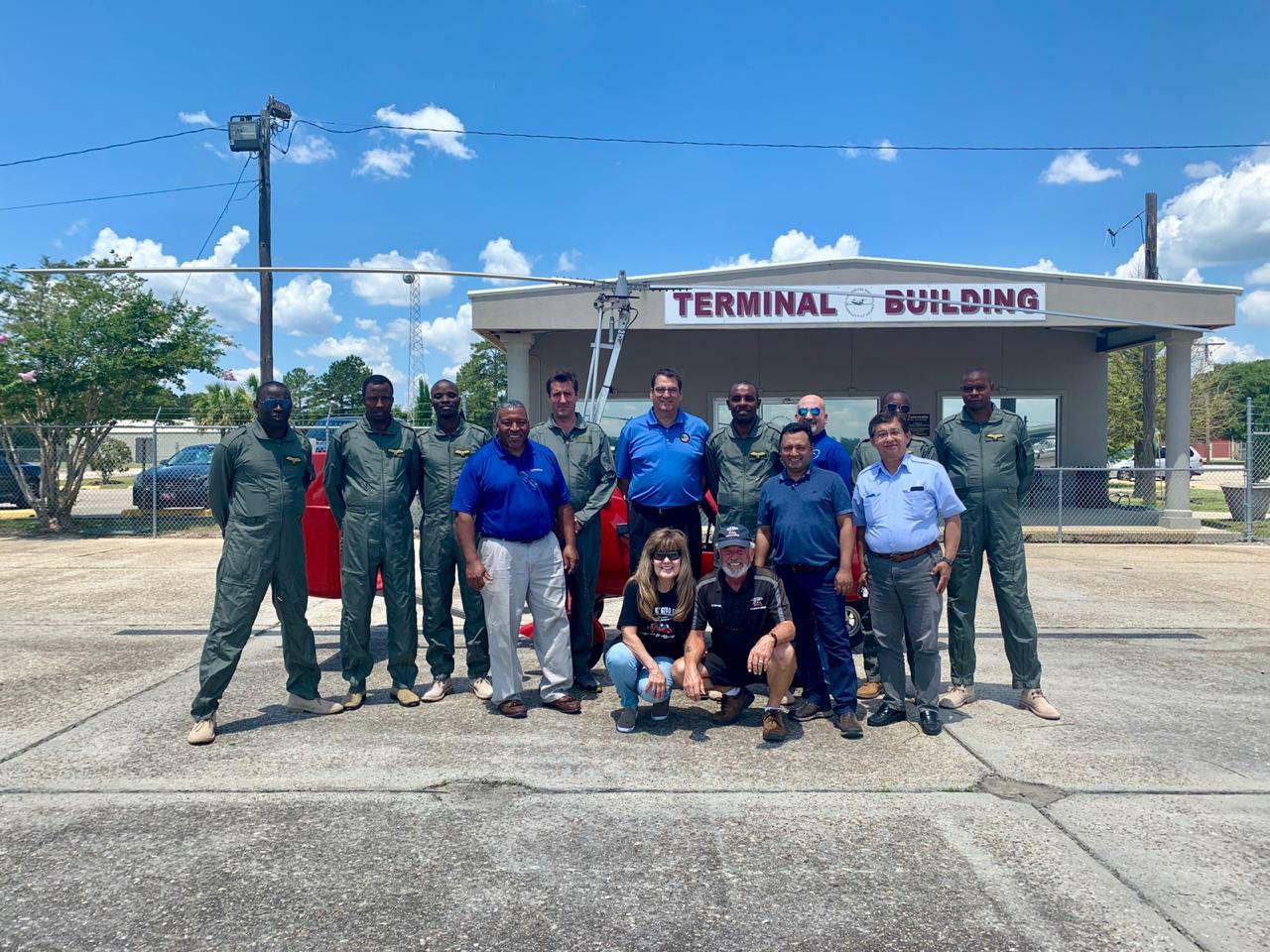 KWS AIRWING PILOTS RECEIVE SPECIAL TRAINING FROM USA