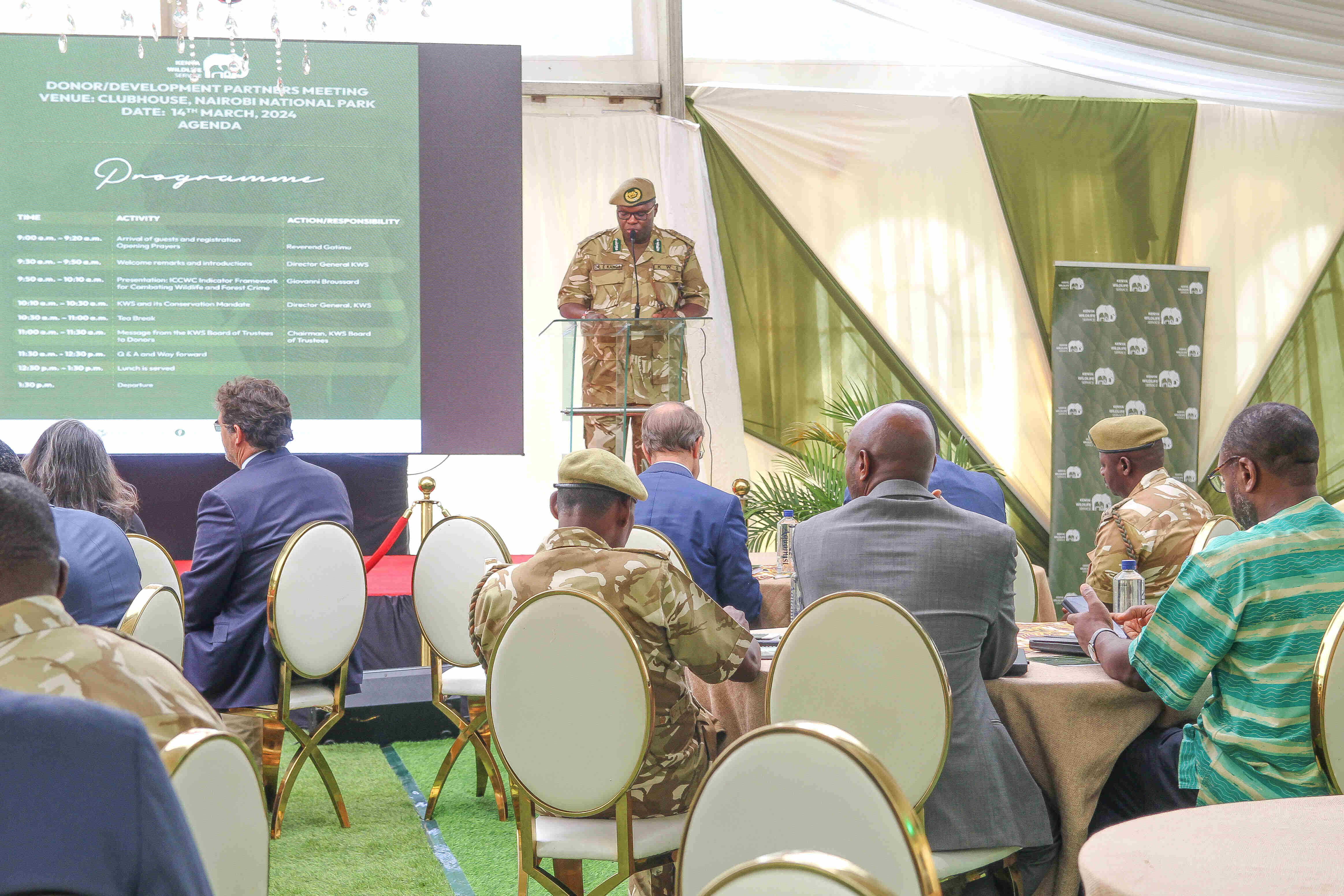 KWS Hosts Donors and Development Partners Meeting | Kenya Wildlife Service