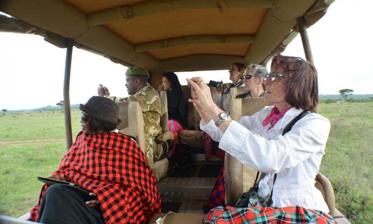 VISIT TO NAIROBI NATIONAL PARK BY USAID DELEGATION