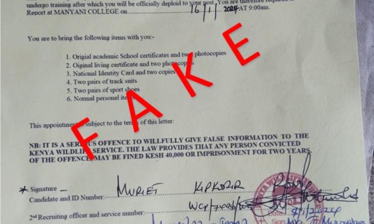 Fraud alert